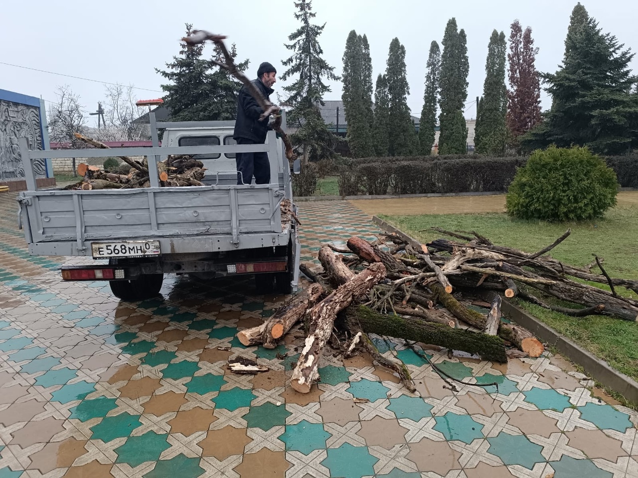 Подготовка к празднику.