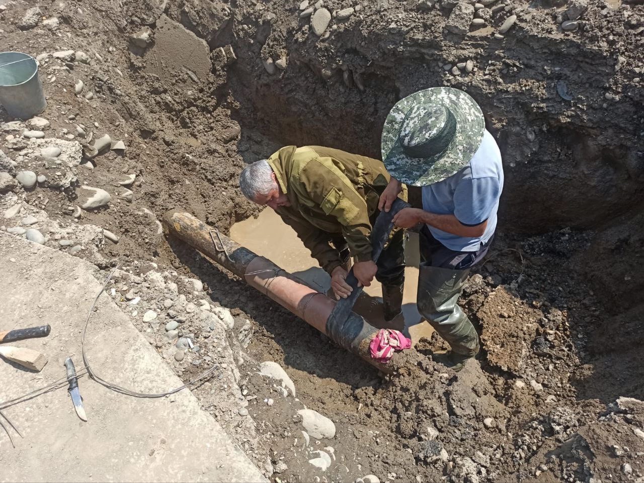 Ремонтные работы.