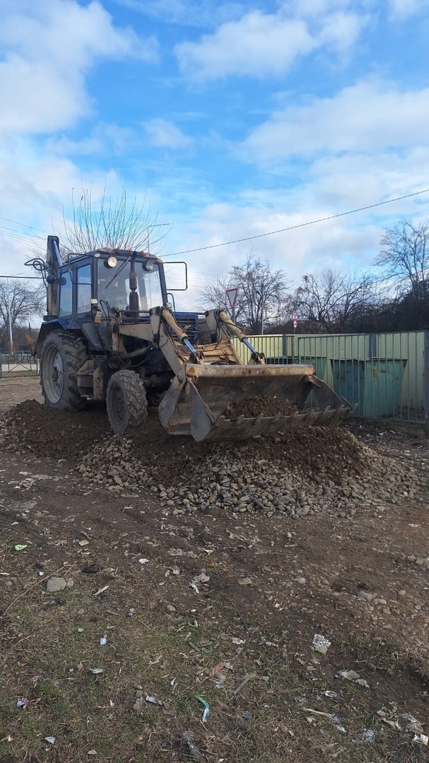 Работы по Благоустройству.
