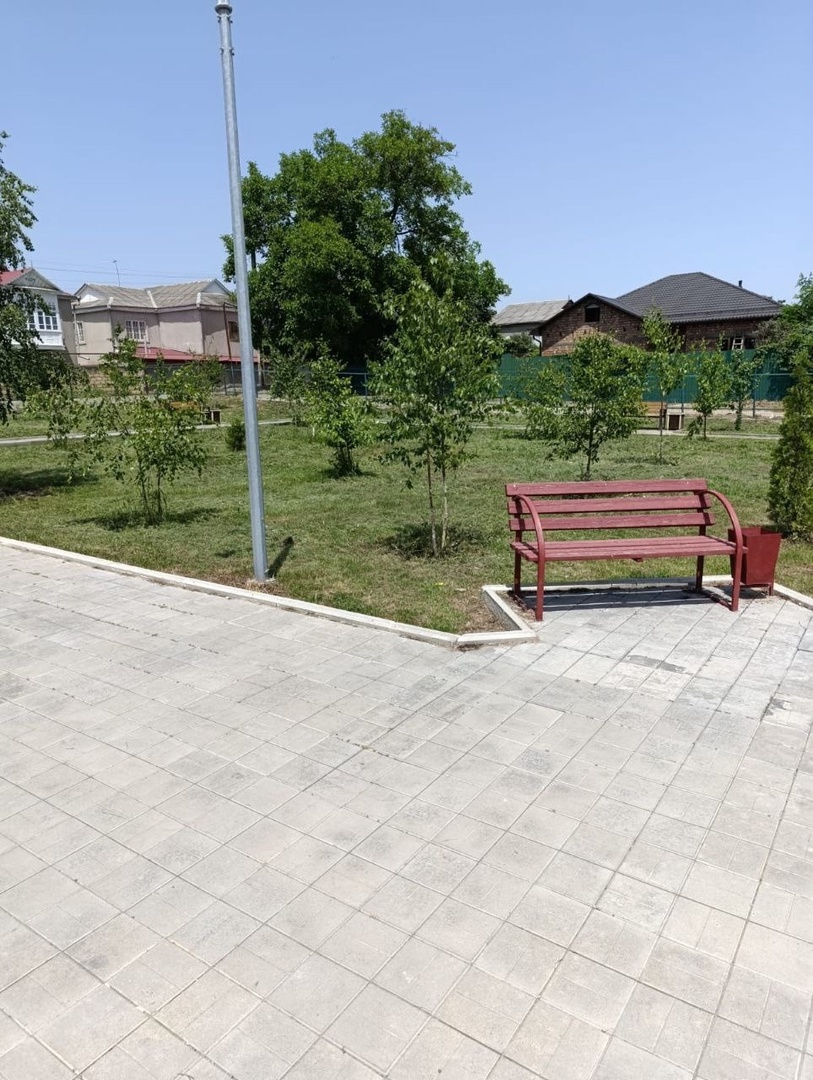 Уборка парка.